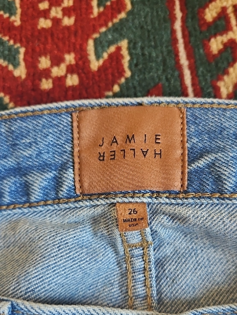 Jamie Haller Slouch Jean In Merced Indigo - Picture 12 of 13
